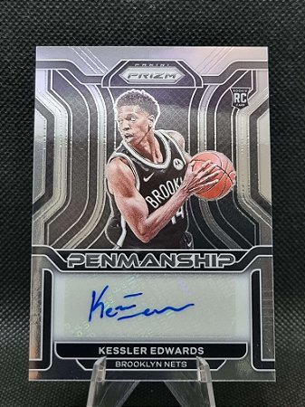 Panini Prizm Penmanship Autograph 2021-22 KESSLER EDWARDS