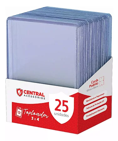 Toploader Central 35pt - 25 Unidades