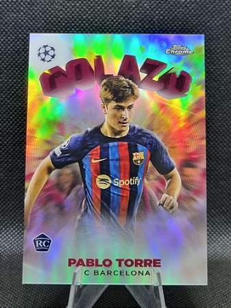 Topps Chrome UEFA Club Competitions Golazo 2022-23 PABLO TORRE