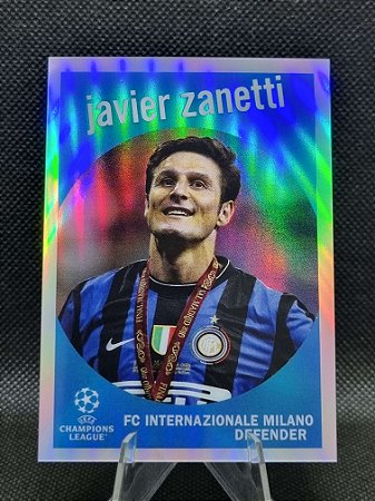 Topps Chrome UEFA Club Competitions 1959 Holo 2022-23 JAVIER ZANETTI