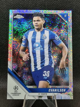 Topps Chrome UEFA Champions League Mini Diamond Refractor 2022-23 EVANILSON