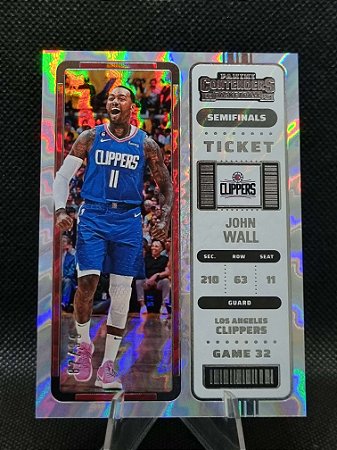 Panini Contenders Semifinals Ticket Foil 2022-23 JOHN WALL 87/99