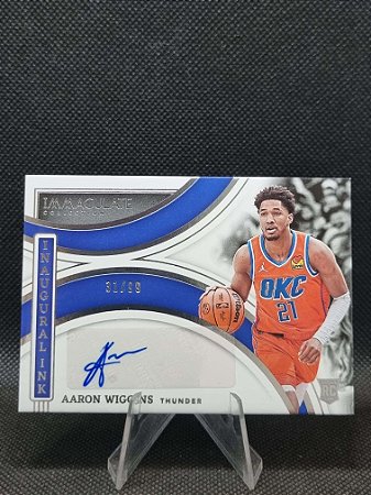 Panini Immaculate Inaugural Ink 2021-22 AARON WIGGINS 31/99