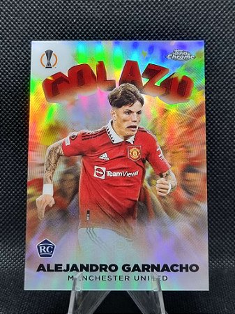 Topps Chrome UEFA Club Competitions Golazo 2022-23 ALEJANDRO GARNACHO