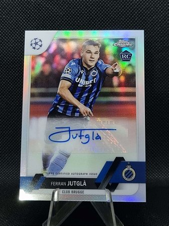 Topps Chrome UEFA Club Competitions Autographs 2022-23 FERRAN JUTGLÀ