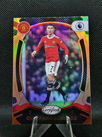 Panini Certified Premier League Mirror Silver 2021-22 CRISTIANO RONALDO