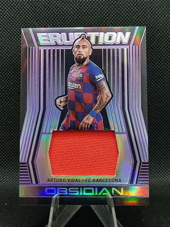 Panini Obsidian Eruption Purple 2019-20 ARTURO VIDAL 07/75