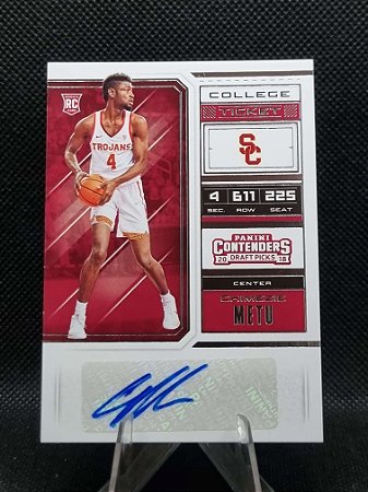 Panini Contenders College Ticket 2018 CHIMEZIE METU