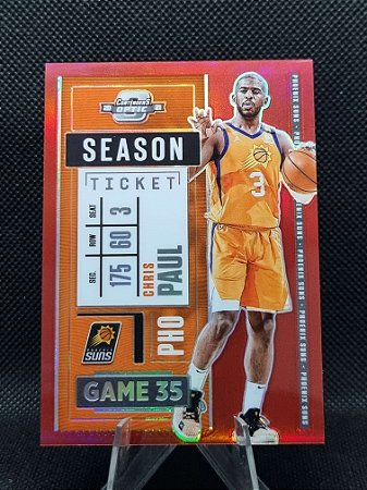 Panini Contenders Optic Season Ticket Red 2020-21 CHRIS PAUL