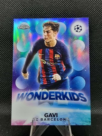 Topps Chrome UEFA Club Competitions Wonderkids 2022-23 GAVI