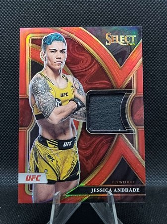 Panini Select UFC Selective Swatches Red 2023 JESSICA ANDRADE 17/99