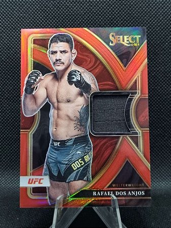 Panini Select UFC Selective Swatches Red 2023 RAFAEL DOS ANJOS 72/99