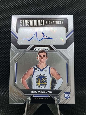 Panini Prizm Sensational Signatures 2022-23 MAC MCCLUNG