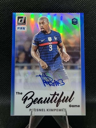 Panini Donruss Beautiful Game Blue 2022-23 PRESNEL KIMPEMBE 10/99