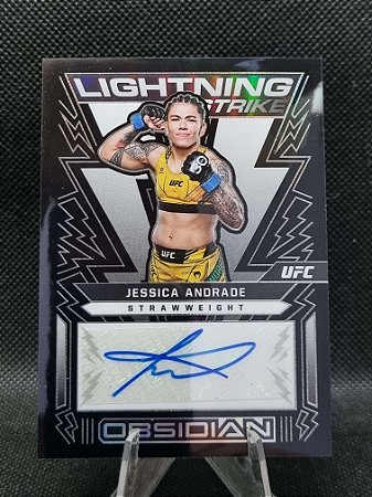 Panini Obsidian UFC Lightning Strike 2023 JESSICA ANDRADE