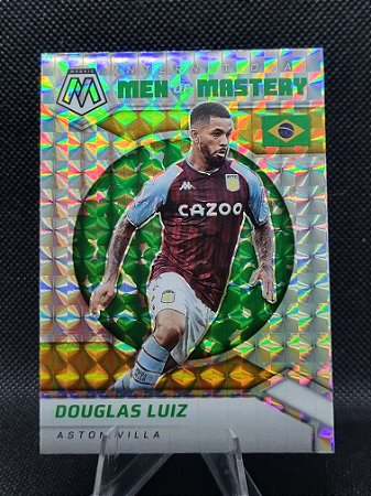 Panini Mosaic Premier League Men Of Mastery Prizm 2021-22 DOUGLAS LUIZ