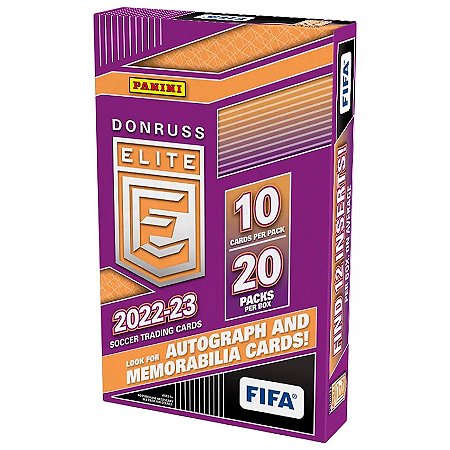 [Caixa Completa] Donruss Elite Fifa 2022-23 Hobby Box