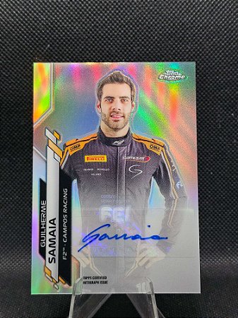 Topps Chrome F1 Autograph 2020 GUILHERME SAMAIA #/373