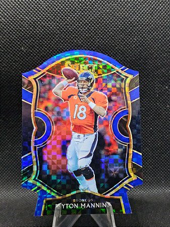 Panini Select Concourse Blue Prizm Die Cut 2020 PEYTON MANNING