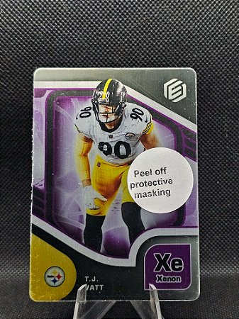 Panini Elements Football Gold Xenon 2021 T.J. WATT #/54
