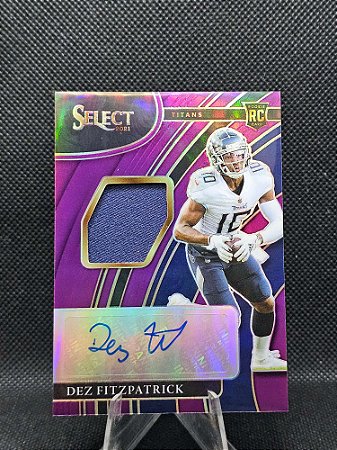 Panini Select Rookie Patch Auto Purple 2021 DEZ FITZPATRICK #/49