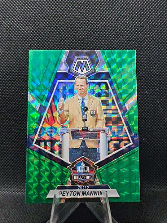 Panini Mosaic Hall Of Fame Green Prizm 2023 PEYTON MANNING