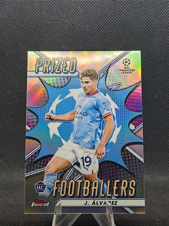 Topps Finest UEFA Prized Footballers 2022-23 JULIAN ÁLVAREZ