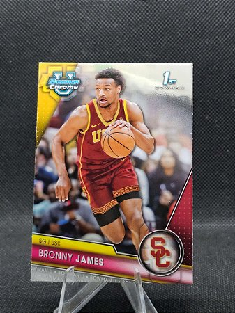 Topps Bowman University Chrome 1st Bowman 2023-24 BRONNY JAMES