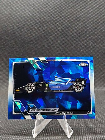 Topps Chrome Sapphire F1 F2 Cars 2021 FELIPE DRUGOVICH