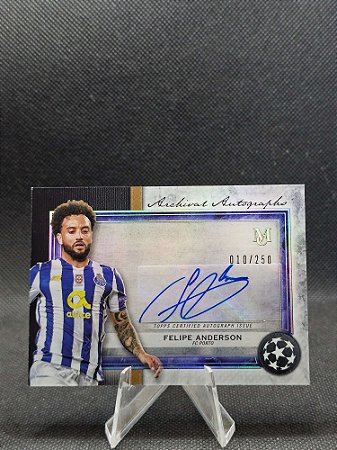 Topps Museum Archival Autographs 2020-21 FELIPE ANDERSON #/250