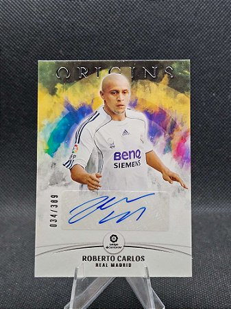 Panini Origins La Liga Autographs 2021-22 ROBERTO CARLOS #/389