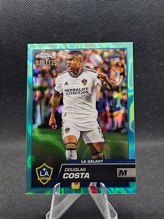 Topps Chrome MLS Aqua Lava 2023 DOUGLAS COSTA #/125