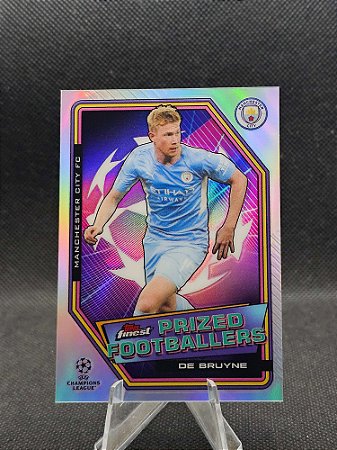 Topps Finest UEFA Prized Footballers 2021-22 KEVIN DE BRUYNE