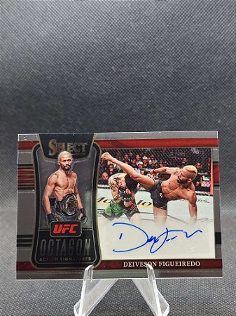 Panini Select UFC Octagon Action Signatures 2022 DEIVESON FIGUEIREDO