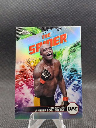 Topps Chrome UFC AKA Refractor 2024 ANDERSON SILVA