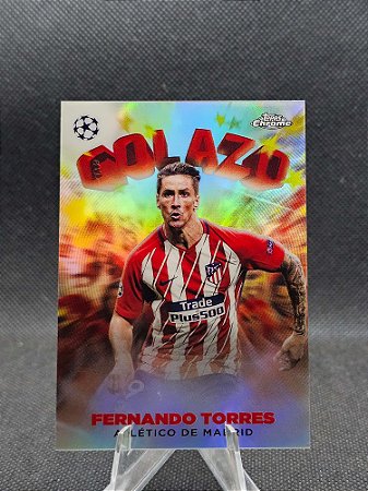 Topps Chrome UEFA Club Competitions Golazo 2022-23 FERNANDO TORRES
