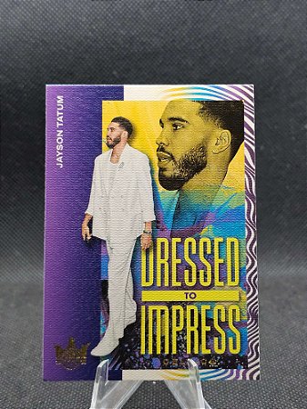 Panini Court Kings Basketball Dressed To Impress 2023-24 JAYSON TATUM