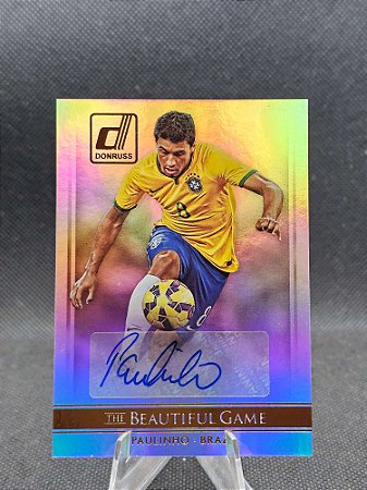 Panini Donruss Beautiful Game 2015 PAULINHO