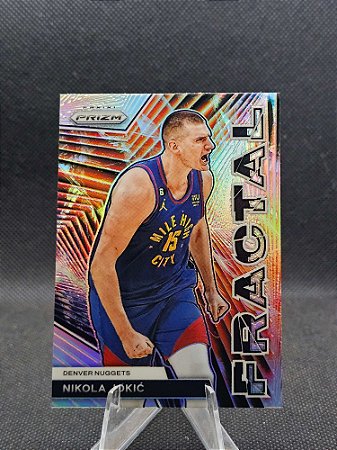 Panini Prizm Fractal Silver Prizm 2023-24 NIKOLA JOKIC