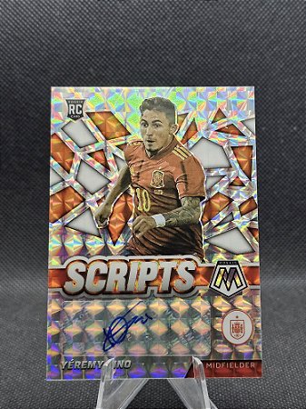 Panini Mosaic Scripts Prizm 2021-22 YÉREMY PINO