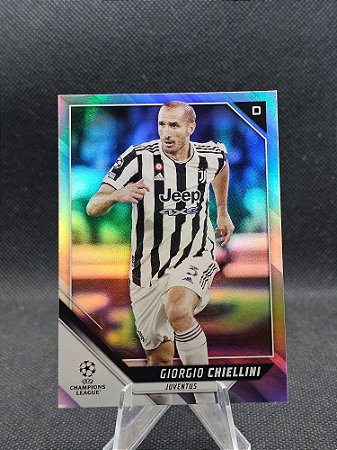 Topps UEFA Champions League Silver Foil 2021-22 GIORGIO CHIELLINI #/75