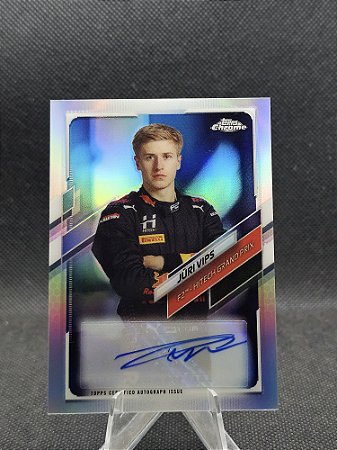 Topps Chrome F1 Autograph 2021 JÜRI VIPS #/391