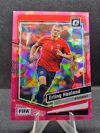 Panini Donruss FIFA Optic Pink Ice 2023-24 ERLING HAALAND #/25