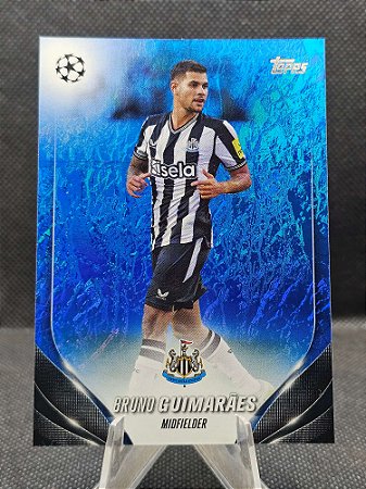 Topps Jade Edition UEFA Blue 2023-24 BRUNO GUIMARÃES #/175