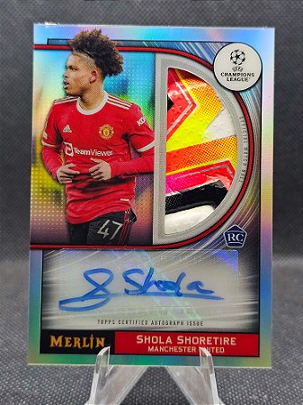 Topps Merlin Match Ball Signatures 2021-22 SHOLA SHORETIRE