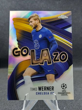 Topps Chrome UEFA Champions League Golazo 2020-21 TIMO WERNER