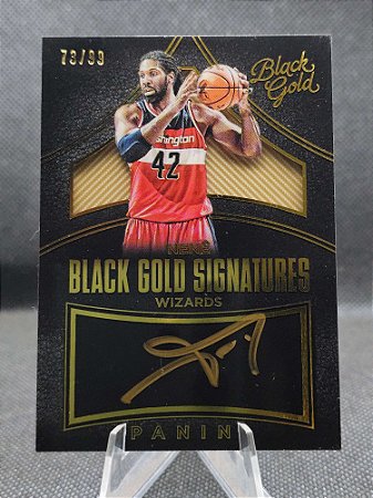 Panini Black Gold Signatures 2015-16 NENÊ #/99