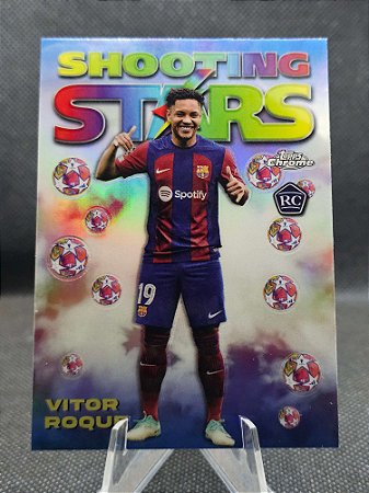 Topps Chrome UEFA Club Competitions Shooting Stars 2023-24 VITOR ROQUE