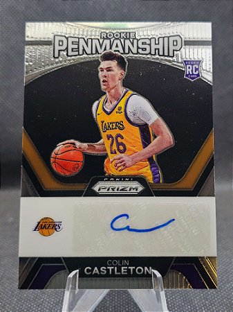 Panini Prizm Penmanship Autograph 2023-24 COLIN CASTLETON