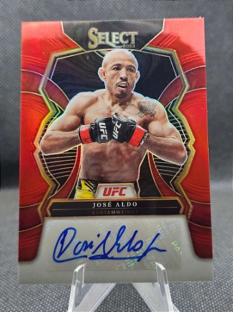 Panini Select UFC Autograph Red Prizm 2023 JOSÉ ALDO #/99